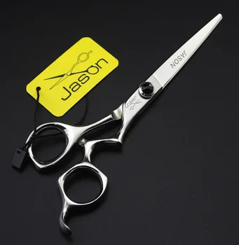 JP440C Ножницы для Стрижки 6,0 Дюймов, Профессиональные Ножницы для Волос с Изогнутой Ручкой для Салонных Парикмахеров, Новинка, 1 шт.