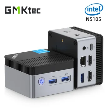 GMKtec KB5 Pro Мини-ПК Intel Celeron N5105 Windows 11 Pro 8 ГБ 256 ГБ SSD WIFI5 BT4.2 Настольный мини-ПК для геймеров