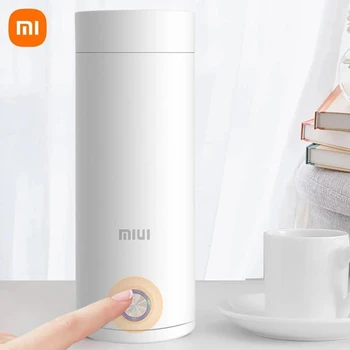Xiaomi Mijia 400 мл портативный мини-электрический чайник для чая и кофе travel heating touch smart thermos cup travel cup