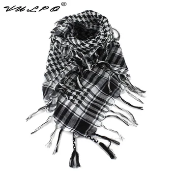 VULPO Military Keffiyeh Shemagh, тактический многофункциональный арабский шарф, шаль, шейный платок, повязка на голову для охоты и пеших прогулок