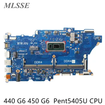 Используется для HP ProBook 440 G6 450 G6 Материнская плата ноутбука L44887-001 L44887-601 с процессором Pent5405U DDR4 DAX8JMB16E0 100% Протестирована