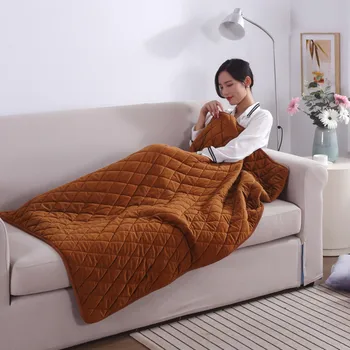 Летнее USB Электрическое одеяло Power Bank Зимняя грелка для кровати USB Одеяло с подогревом, машина для обогрева тела, Носимая Шаль, Тепловые одеяла