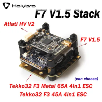 Контроллер полета Holybro Kakute F7 V1.5 Стекает Tekko32 F3 Metal 4in1 65A ESC 45A ESC Atlatl HV VTX для Фристайла FPV на большие расстояния