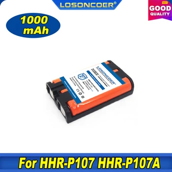 1000 мАч HHRP107 Ni-MH Для HHR-P107 HHR-P107A HHRP107A HHR-P107A KX-TG6074PK, аккумулятор для беспроводного телефона KX-TGA300