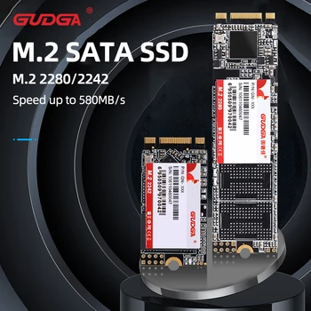 GUDGA SSD 240 гб M2 128 гб 500 гб 1 тб SATA NGFF M.2 SSD 2242 2280 256 ГБ 1 ТБ M.2 512 ГБ SSD Внутренний Жесткий Диск для Ноутбука/Настольного компьютера/ПК