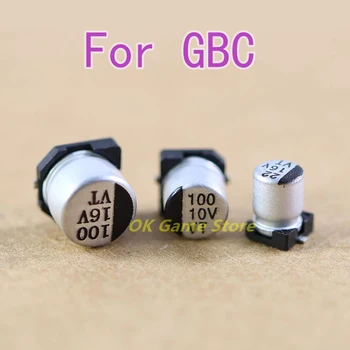1 комплект = 3 шт. Сменный конденсатор материнской платы для GAMEBOY COLOR GBC конденсатор для запасных частей и аксессуаров GBC