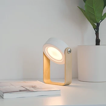 Новый креативный портативный фонарь Портативный сенсорный выключатель Мини простое освещение с регулируемой яркостью Litwod
