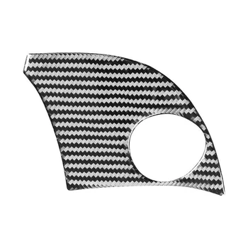 Для Toyota Prius 2009-2015 Кнопка включения двигателя из углеродного волокна, Отделка крышки, Наклейки для интерьера, Аксессуары