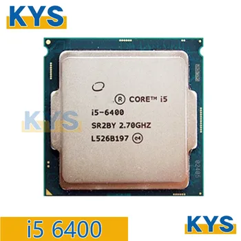 Intel Core для I5-6400 i5 6400 2,7 ГГц четырехъядерный четырехпоточный процессор Процессор 6M 65W LGA 1151