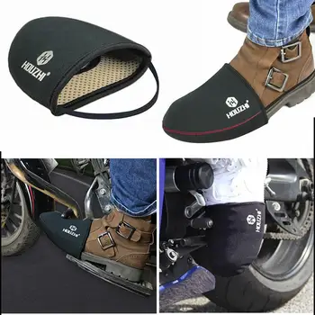 Защитное снаряжение, бахилы, Мотоциклетная накладка для переключения передач, Водонепроницаемый протектор для ног мотоцикла, Нескользящие защитные чехлы для ботинок