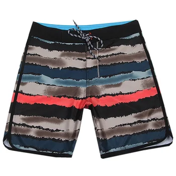 Эластичные быстросохнущие пляжные брюки для серфинга в Санье с четырьмя сторонами, повседневные мужские шорты с цветами для бодибилдинга