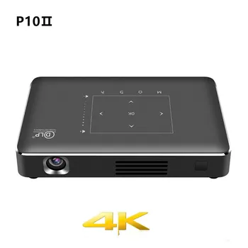 DLP P10 II 4K Мини Портативный проектор Amlogic T972 Android 9,0 2,4 G/5G wifi Bluetooth 4,2 видеопроектор для домашнего кинотеатра