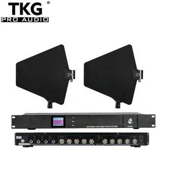 TKG-873 Распределитель 4-канальной антенны с частотой 500-950 МГц, коллектор разветвителей микрофонов для системы распределения беспроводной микрофонной антенны