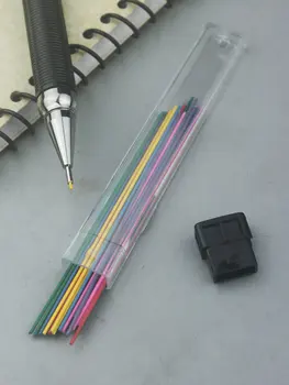 Цветной механический грифель для карандашей 0,7 мм для заправки карандашей Ученик 0,9 Механический грифель для карандашей 0,7 Для заправки цветных карандашей Для письма