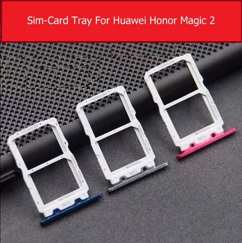 Адаптеры лотка для sim-карт для Huawei Honor Magic 2 TNY-TL00, Слот для чтения sim-карт, Держатель гнезда, Запасные части для ремонта