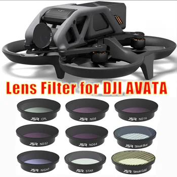 Для DJI Avata ND8 16 32 64 ND/CPL Поляризованный Объектив Из Оптического Стекла Магнитный Фильтр Для DJI Avata Комплект Фильтров Для Камеры Дрона Аксессуары