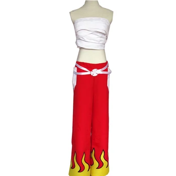 Аниме Fairy Tail Косплей AI Lusha Платье Костюм для женщин Эрза Скарлет Косплей Костюм Унисекс на Хэллоуин Костюм для вечеринки