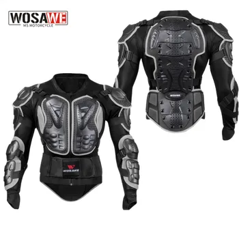 Водонепроницаемая мотоциклетная броня WOSAWE, куртка для защиты тела, куртка для мотокросса, защитное снаряжение для гонок на мотоцикле