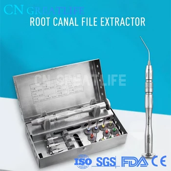 Напильник для удаления корневых каналов зубов Многоразовый держатель для экстрактора набор для удаления сломанного экстрактора Endo File Removal System