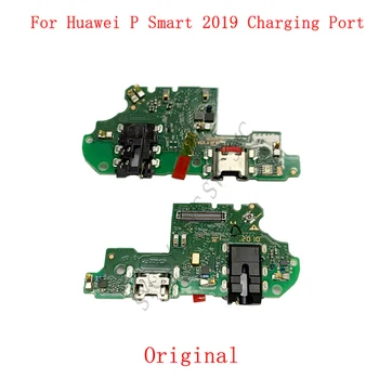 Оригинальный гибкий кабель для подключения USB-порта для зарядки Huawei P Smart 2019, Запчасти для ремонта платы для зарядки