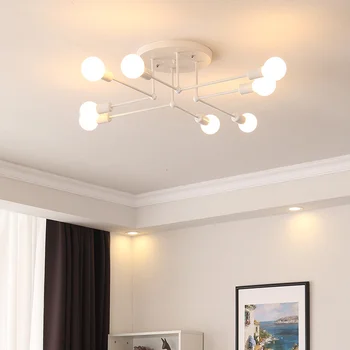светильники для прихожей потолочный стеклянный потолочный светильник candeeiro de teto потолочный светильник в стиле ретро verlichting plafond кухонный светильник