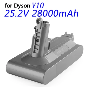 2022 Новый сменный аккумулятор 25,2 В 28000 мАч для Dyson V10 Absolute, Ручной пылесос без шнура, аккумулятор Dyson V10