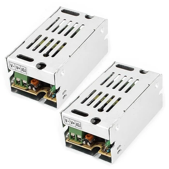 2X Импульсный преобразователь питания переменного тока 110-220 В, 12 В 1A, 12 Вт для светодиодной ленты